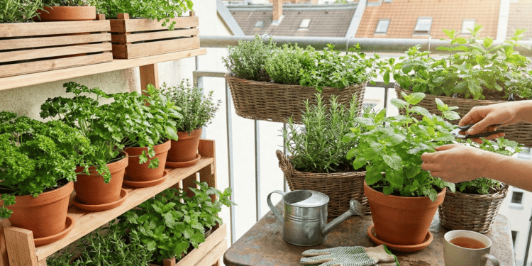 ervas fáceis que crescem o ano inteiro e não exigem muita luz para ficar fortes