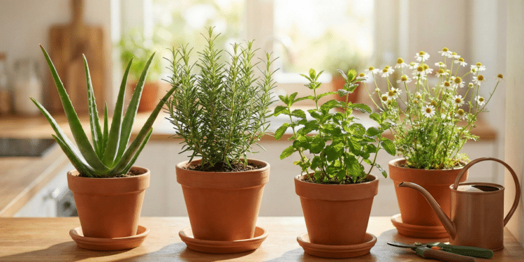Plantas medicinais para ter em casa que ajudam na saúde e não exigem experiência