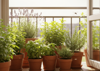 Espécies que funcionam como repelente natural para varandas e janelas