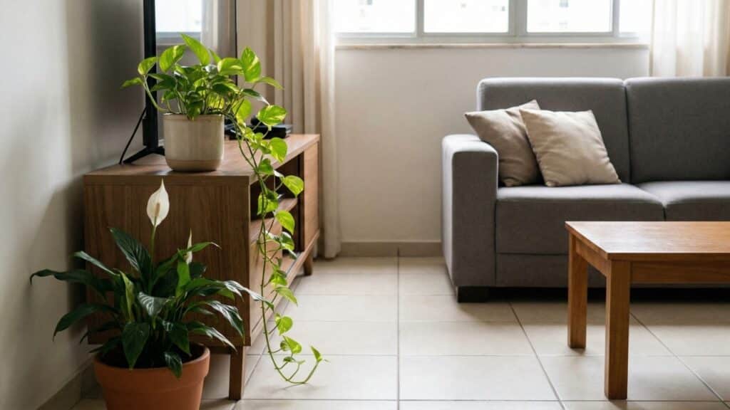 Essas 2 plantas em alta na decoração de interiores que deixam a sala de estar mais confortável