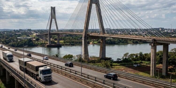 Ponte da Integração de R$ 1,9 bilhão liga Foz do Iguaçu ao Paraguai e tira pressão da Ponte da Amizade