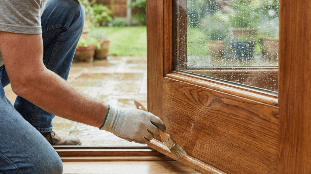 O método simples que evita portas de madeira inchadas e protege contra a umidade