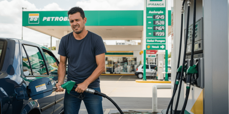 quanto evoluiu o custo para abastecer um HB20 em uma década o bolso sente