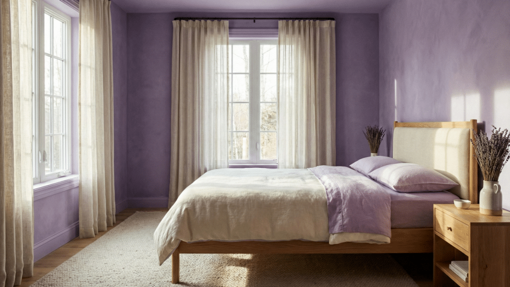 pequenos ajustes de cor fazem o quarto ficar mais aconchegante