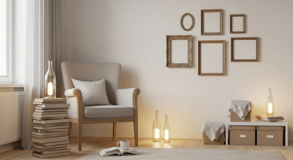 Dicas para decorar sem custo usando coisas básicas que todo mundo guarda