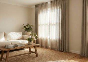 Escolher a cortina certa muda tudo e transforma a aparência da sua sala