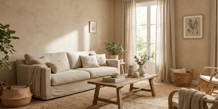 tons delicados criam paredes de destaque e deixam o ambiente sofisticado