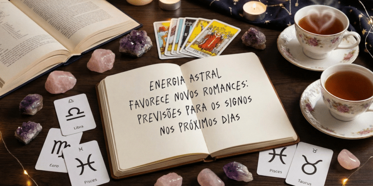 Astrologia aponta energia astral favorável a novos romances para signos em breve