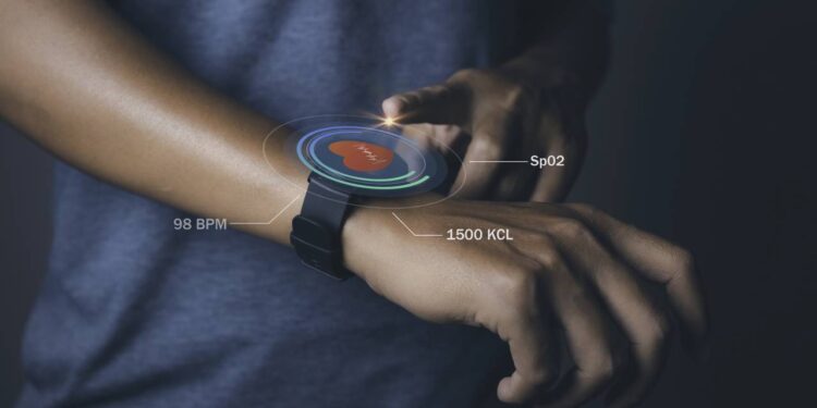 Como o smartwatch ajuda a cuidar da saúde física e emocional, usando dados acessíveis e gráficos simples