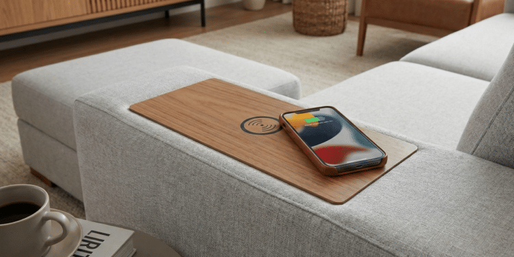 A nova geração de móveis que carrega o celular sem você perceber