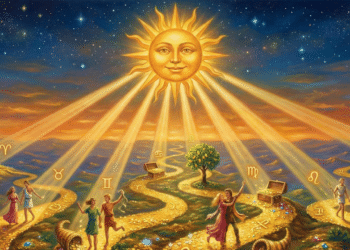 Caminhos de dinheiro se iluminam para 4 signos com Sol em trânsito