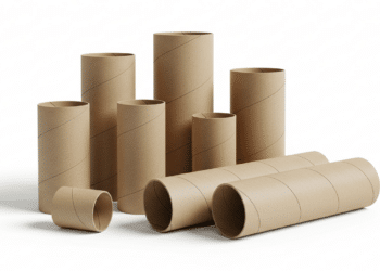 Dá para decorar o Natal 2025 gastando quase nada usando tubinhos de papel