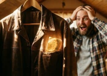 Homem encontra bilhete milionário escondido em sua jaqueta