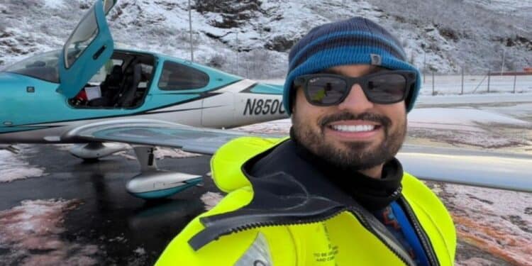 Piloto brasileiro vira fenômeno no Instagram ao mostrar, em tempo real, como se faz o traslado de um monomotor da Austrália ao Brasil