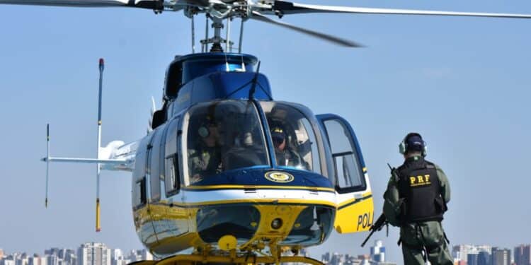 PRF vai gastar R$ 123 milhões para consertar helicópteros