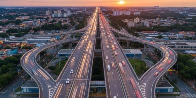 Obras de R$ 91 milhões em SP modernizam o acesso de Itaquaquecetuba ao Rodoanel Leste e à Rodovia Ayrton Senna para reduzir o tempo de viagem