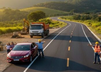 Obras de R$ 60 milhões prometem levar asfalto à LMG-626 para aumentar segurança, facilitar viagens e melhorar a rota entre Curral de Dentro e Mirandópolis