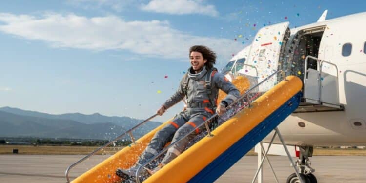 Vaga inusitada em empresa paga até R$ 160 por hora para 'escorregar de avião'