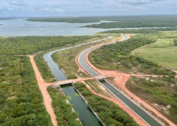 Eixão das Águas recebe R$ 623 milhões para acelerar conclusão de grande canal de 256 km nas obas de duplicação no Ceará