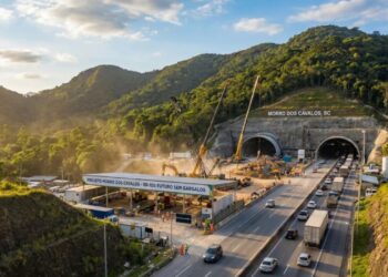 Santa Catarina vai eliminar gargalos históricos da BR-101 com megaobra de dois túneis e mais de R$ 2 bilhões de investimento