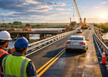 Segunda ponte reconstruída na BR-116 é liberada no Polo Rodoviário de Pelotas e obras avançam com investimento de R$ 42 milhões