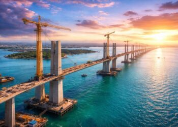 China vai ajudar o Brasil na construção da maior ponte da América Latina sobre o mar em megaprojeto com 12,4 km de extensão e investimento de R$ 10,4 bilhões