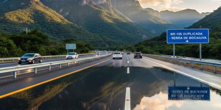 Duplicação da Serra de Bocaiuva na BR-135 é inaugurada com investimento de R$ 300 milhões e promete melhorar o tráfego na região