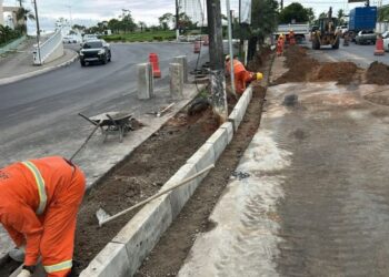 Alargamento da ponte da avenida do Turismo avança para fase final e projeto promete melhorar a fluidez no trânsito de Manaus