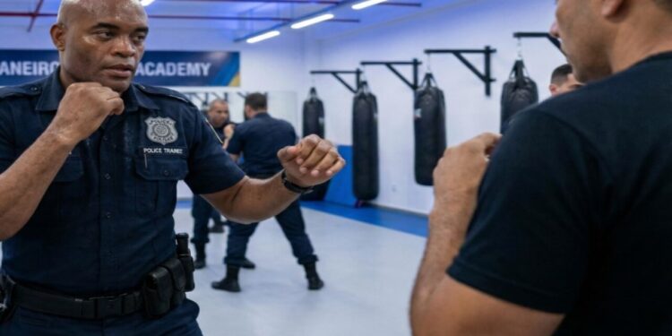 Anderson Silva surpreende e começa preparação para se tornar policial
