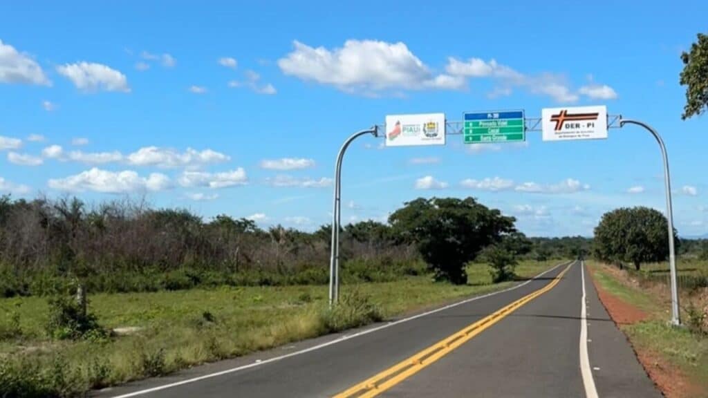 Nova rodovia de R$ 54,6 milhões é inaugurada no Piauí e vai encurtar em 38 km o trajeto entre Barras e Miguel Alves
