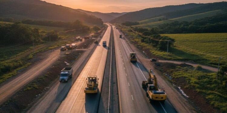 Obras de duplicação da rodovia entre Turvo e Palmeirinha já atingem 13,14% de conclusão com investimento de R$ 293,7 milhões