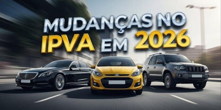 Mudanças no IPVA a partir de 2026 trazem alívio financeiro para uma parcela dos motoristas
