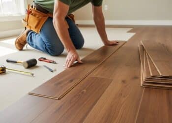 Novo piso vinílico autocolante dispensa reforma e deixa o ambiente renovado em somente 24 horas