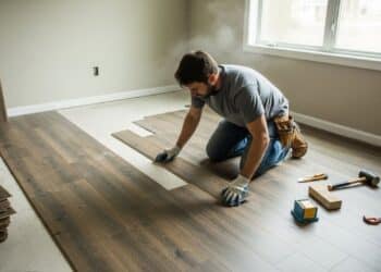 Esqueça o piso frio: manta vinílica adesiva aquece o ambiente e custa R$ 39 o metro