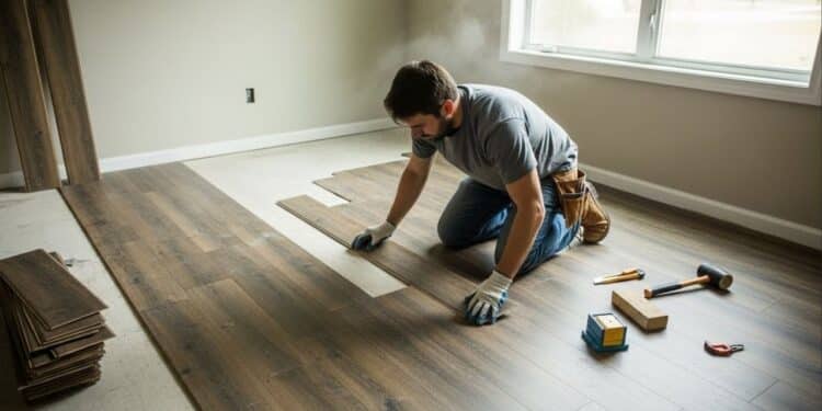 Esqueça o piso frio: manta vinílica adesiva aquece o ambiente e custa R$ 39 o metro