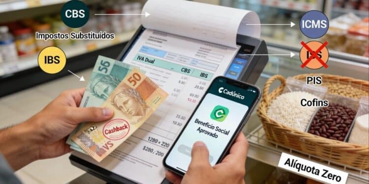 Nova regra do Bolsa Família em 2026 pode substituir saque em dinheiro por uso exclusivo do cartão em lojas