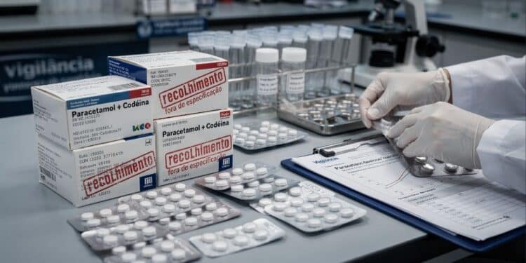 Lotes de analgésico estão sendo recolhidos pela Anvisa por irregularidades no produto
