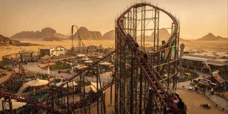 Com 250 km/h e 4,3 km de extensão, a maior montanha-russa do mundo vira símbolo da nova era do turismo