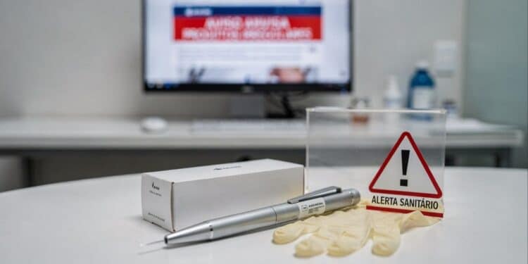 Canetas emagrecedoras em situação irregular foram proibidas pela Anvisa