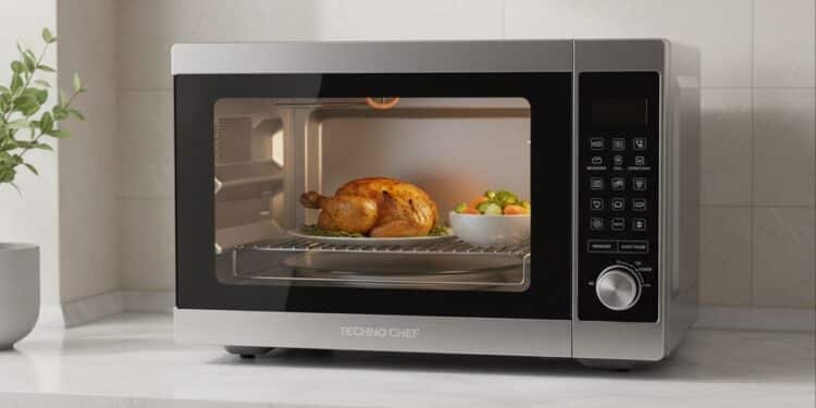 Nem só para esquentar, nem só para descongelar: esse modelo de micro-ondas também assa e gratina