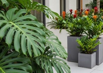 Essas 3 plantas mudam totalmente o visual e transformam um quintal simples em jardim de resort de luxo