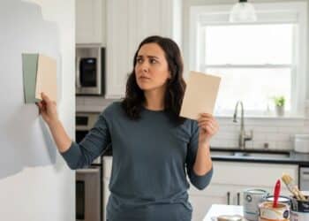 Escolher a tinta de parede errada para a cozinha compromete a limpeza e exige nova pintura em pouco tempo