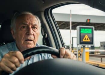 Idosos que passam pelo pedágio achando que têm isenção cometem infração grave, com multa de R$ 195,23 e 5 pontos na CNH