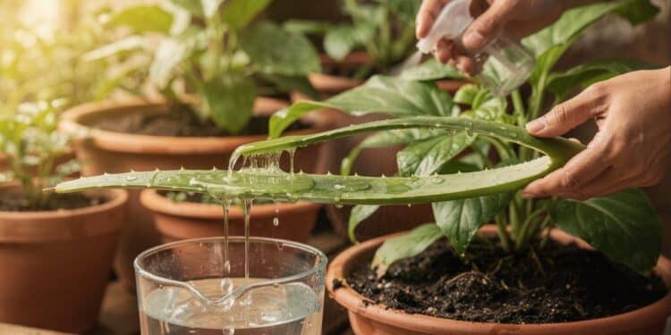 Truque com folha de babosa ajuda a enraizar plantas e proteger o jardim sem produtos químicos
