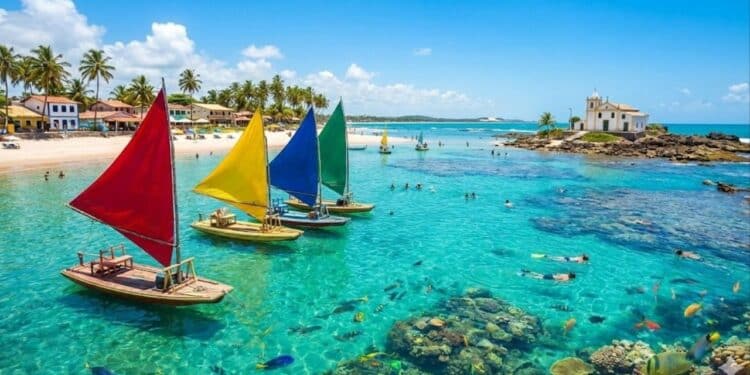 A antiga vila no Nordeste que se tornou um paraíso com incríveis piscinas gigantes naturais de mares calmos