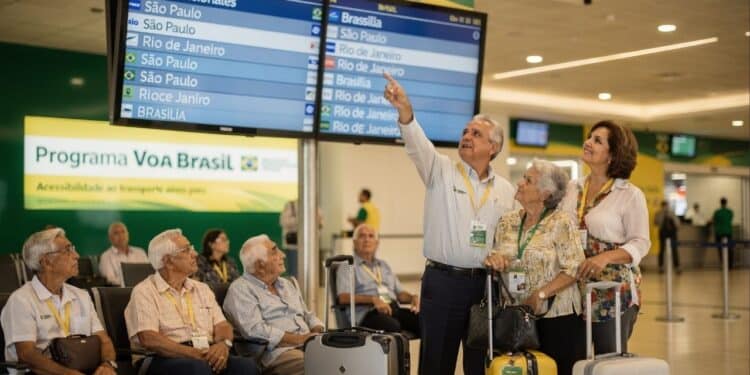 Idosos podem viajar de avião pagando apenas R$ 200 com nova lei