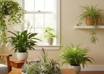 Essas plantas absorvem umidade excessiva e ajudam a evitar mofo em casa
