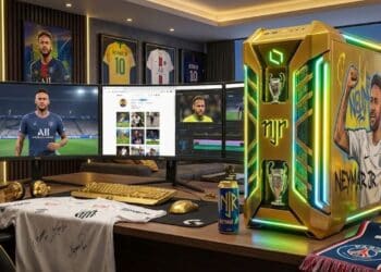 Quanto custa cada peça do novo computador de Neymar Jr. de R$ 48 mil equipado com RTX 5090 e Ryzen 9 9950X3D
