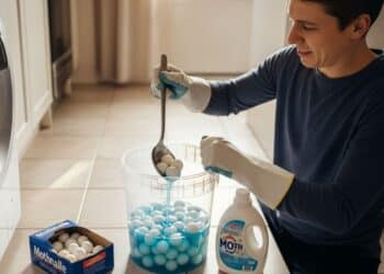 Adeus, insetos: mistura simples com detergente e naftalina protege a casa e ainda deixa cheiro agradável