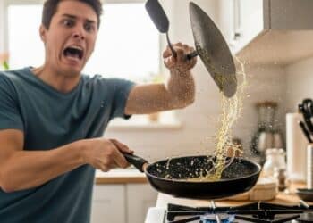 Esse truque simples acabou de vez com o óleo espirrando na cozinha e muita gente não conhece